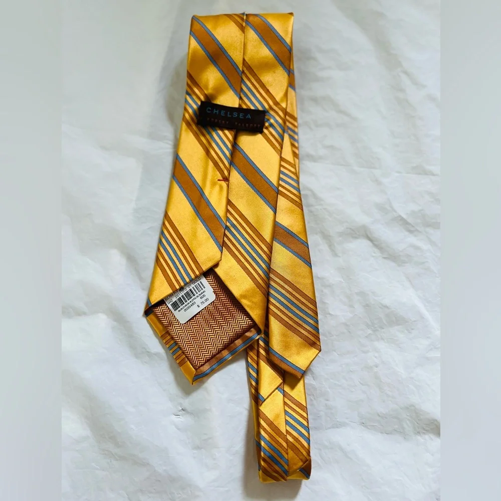 ROBERT TALBOTT  MEN'S  TIE 57”x 4” 100% SILK HANDSEWN MADE IN USA VINTAGE